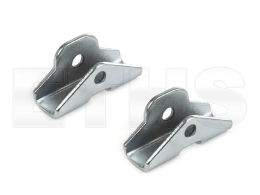 2x Widerlager f. Gepäckträger (glanzverzinkt) Simson S50 S51 S70