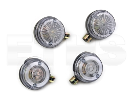 4x Blinker Weiß (Rund) Simson & TS ETZ
