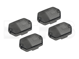 Blinkerkappen Grau (Eckig) Simson & MZ