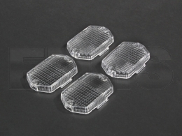 Blinkerkappen Weiß (Eckig) S51 S53 S70 S83 SR50