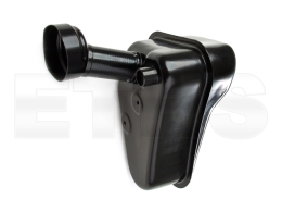 Ansauggeräuschdämpfer Stahlblech (Schwarz) Simson KR51 Duo