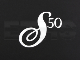Aufkleber Seitendeckel (Weiß) S50