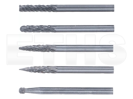 BGS - 9596 HSS-Fräser-Satz (extra kurz) 5-tlg.