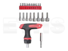 BGS - 20122 Bit-/Steckschlüssel-Satz (umschaltbar) 22-tlg.