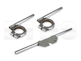 Blinker Halter (SET - Chrom) d=10mm Simson S50 S51 S70