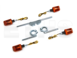 Blinker Set (Mini) Halter Verzinkt S50 S51 S70