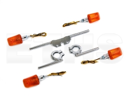 Blinker Set (Mini) Halter Chrom S50 S51 S70