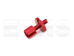 Stellschraube ALU - Rot eloxiert - (M6x22mm) für Bowdenzug
