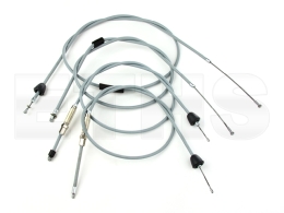 BVF Schwalbe Bowdenzug Satz (Motoflex) (Grau) für Simson KR51/2