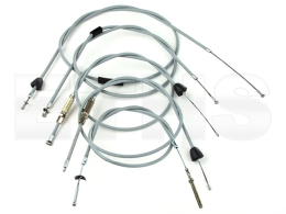 BVF Bowdenzug Satz (Motoflex) -Grau- KR51/1