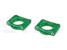 2x CNC-Klemmbrücken für Kotflügel (Grün) S50 S51 S53 S70 SR50