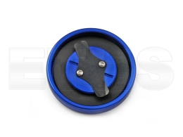 Tankdeckel E40 mit Entl&uuml;ftung ALU CNC V2 (Blau) passend f&uuml;r Simson