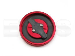 Tankdeckel E40 mit Entl&uuml;ftung ALU CNC V2 (Rot) passend f&uuml;r Simson