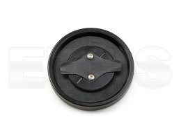Tankdeckel E40 ALU CNC V3 MIXTURE 1:50 (Schwarz) passend f&uuml;r Simson