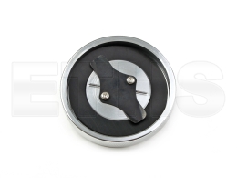 Tankdeckel E40 mit Entl&uuml;ftung ALU CNC V2 (Silber) passend f&uuml;r Simson