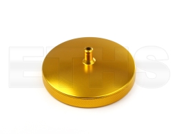 Tankdeckel E40 mit Entl&uuml;ftung ALU CNC V2 (Gold) passend f&uuml;r Simson