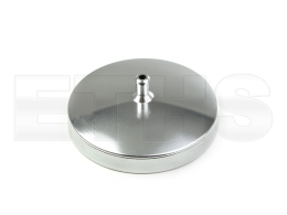 Tankdeckel E40 mit Entl&uuml;ftung ALU CNC V2 (Silber) passend f&uuml;r Simson