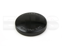 Tankdeckel E40 ALU CNC V3 "MIXTURE 1:50" (Schwarz) passend f&uuml;r Simson