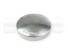 Tankdeckel E40 ALU CNC V3 "MIXTURE 1:50" (Silber) passend f&uuml;r Simson