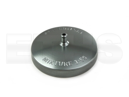 Tankdeckel E40 mit Entl&uuml;ftung ALU CNC V4 "MIXTURE 1:50" (Titan) f&uuml;r Simson