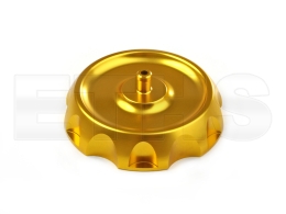 Tankdeckel E40 mit Entl&uuml;ftung ALU CNC V5 (Gold) f&uuml;r Simson
