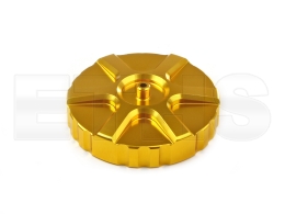 Tankdeckel E40 mit Entl&uuml;ftung ALU CNC V6 (Gold) f&uuml;r Simson