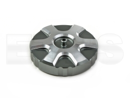 Tankdeckel E40 mit Entl&uuml;ftung ALU CNC V7 (Titan) f&uuml;r Simson