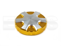 Tankdeckel E40 ALU CNC V8 (Gold) f&uuml;r Simson