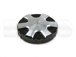 Tankdeckel E40 ALU CNC V8 (Schwarz) f&uuml;r Simson