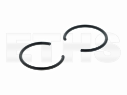 2x Drahtsprengring 12 (C-Clip) für Kolbenbolzen Simson