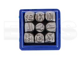 BGS - 3033 Schlagzahlen (Zahlen 0 - 9 / Ziffernhöhe 3mm) DIN 1451