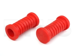 2x Fußrastengummi (Rot) S50 S51 S70 S83