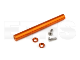 Aufbockgriff Gep&auml;cktr&auml;ger CNC (Orange) f&uuml;r Simson S50 S51 S70