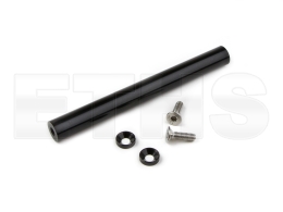 Aufbockgriff Gep&auml;cktr&auml;ger CNC (Schwarz) f&uuml;r Simson S50 S51 S70