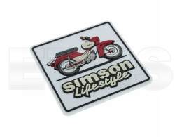 Silikon-Glasuntersetzer Motiv: Star