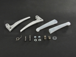 Handhebel SET Alu (Hülle Farblos) Simson Schwalbe KR51 SR4-