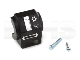 Hintere Gehäusehalfte f. Schalterkombination mit Klemmschrauben