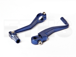 Enduro SET Klapp Kickstarter + Fußschalthebel (Blau) Simson