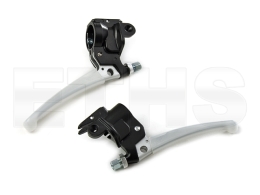 Klemmstück + Hebel ALU + Hülle-Farblos (R+L) KR51 SR4