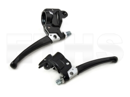 Klemmstück + Hebel ALU + Hülle-Schwarz (R+L) KR51 SR4