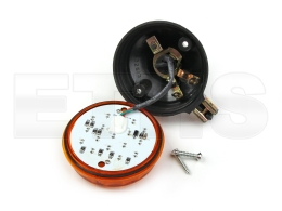 2 LED Blinker Hinten Orange (Rund) 8580.23/1 Simson TS ETZ