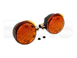 2 LED Blinker Vorn Orange (Rund) 8580.23 Simson TS ETZ