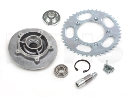 RESO Set Kettenrad + Mitnehmer (Hinten) 43 Zähne *