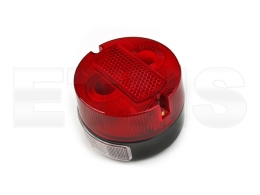 Rücklicht kpl. (Rund) mit KZB 2-Schrauben für Simson S50 KR51