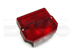 Rücklicht kpl. (Eckig) mit KZB für Simson & MZ