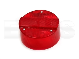 Rcklichtkappe Rot (Rund) ohne KZB 3-Schrauben Simson & MZ
