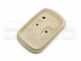 Rücklichtunterlage ohne Schlitz für Rückleuchte (Beige) Simson SR4