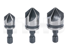 BGS - 70052 Senker-Bit-Satz HSS 12/16/19mm 3-tlg.