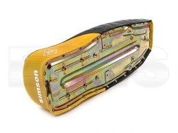 Sitzbank kpl. (Strukt.) Schwarz/Gelb Simson S51 S70 Enduro