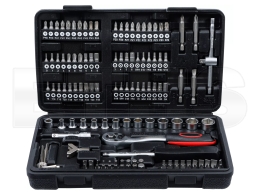 BGS - 92146 Steckschlüssel-Satz - Antrieb 6,3 mm (1/4") - 130-tlg.